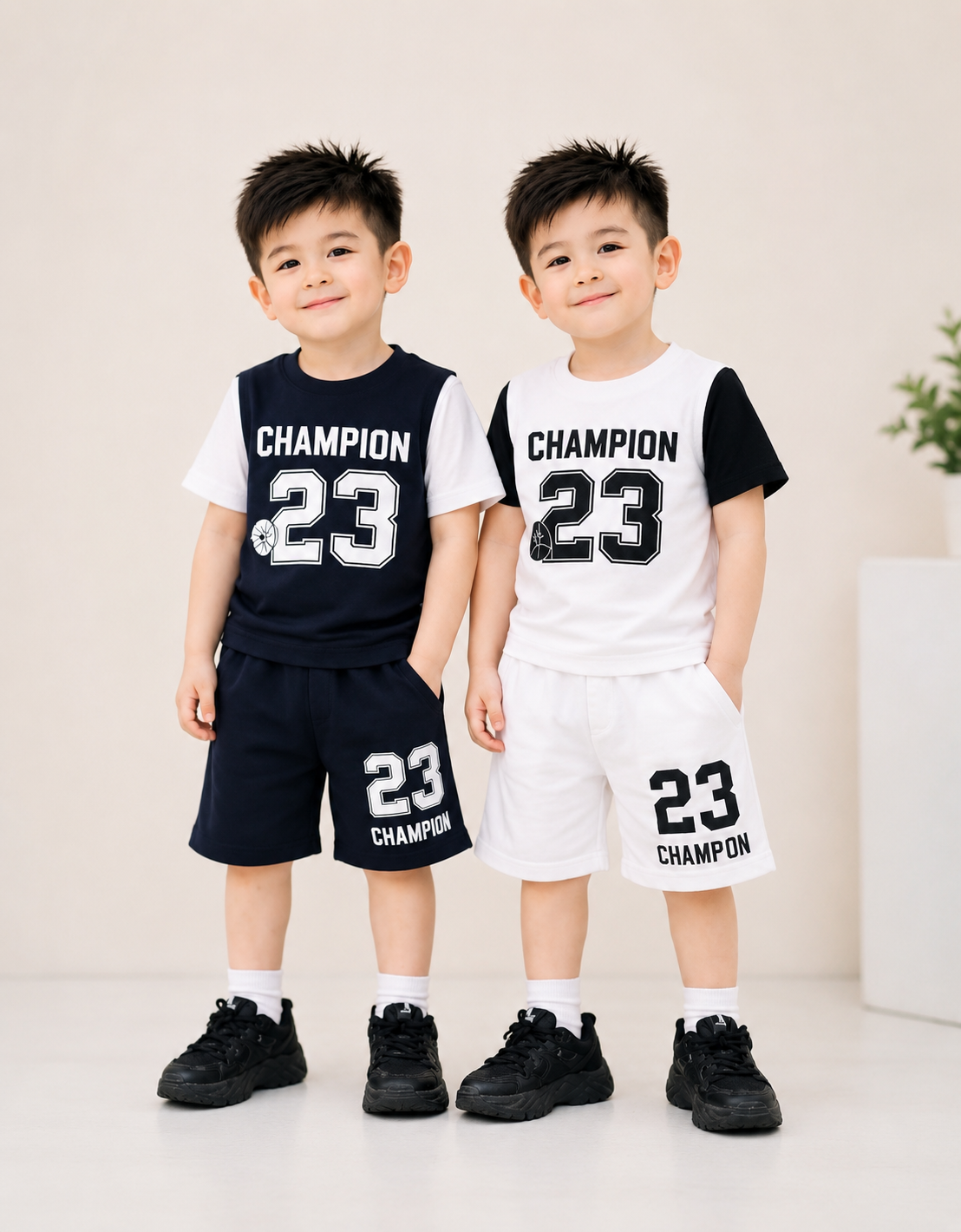 Champion 23 কিডস টি-শার্ট & শর্টস সেট