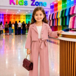 TrackSuit Western Dress Pink
