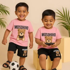 Teddy Bear Kids T-Shirt & Shorts Set