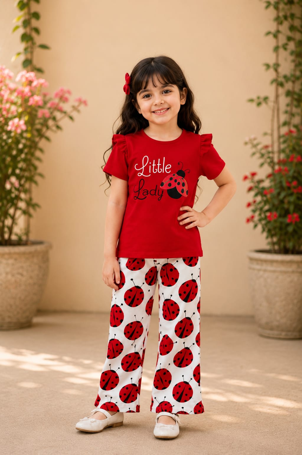 Little Lady Girls T-Shirt & Pant Set