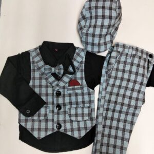 Premium Check Prince Suit Set